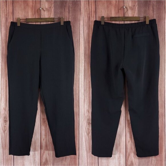 NWT Intimissimi Womens XL Trousers with Pockets Pants Black AI075Z - Picture 1 of 14